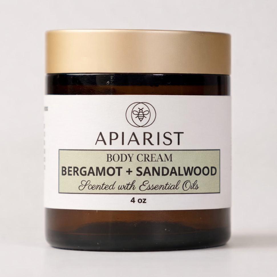 BODY CREAM (Essential Oils) Bergamot + Sandalwood